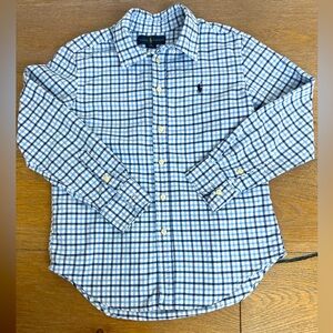 Boys Ralph Lauren Polo long sleeve Shirt Size M (10-12)